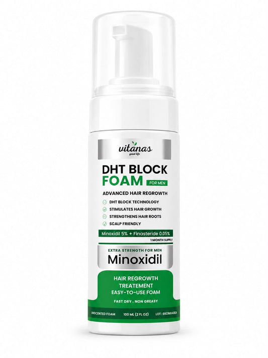 Vitanas Minoxidil Foam 5% + Finasteride 0.05%