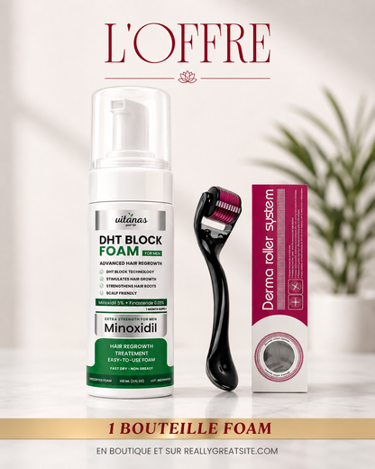 Vitanas Minoxidil Foam 5% + Finasteride 0.05%